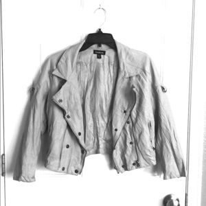 bebe faux leather jacket